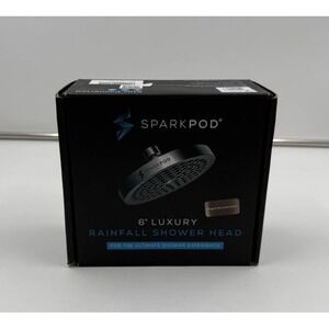 SparkPod Shower Head - High Pressure Rain - Premium Quality Luxury Design